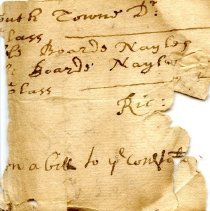 Fragments of docments, Portsmouth